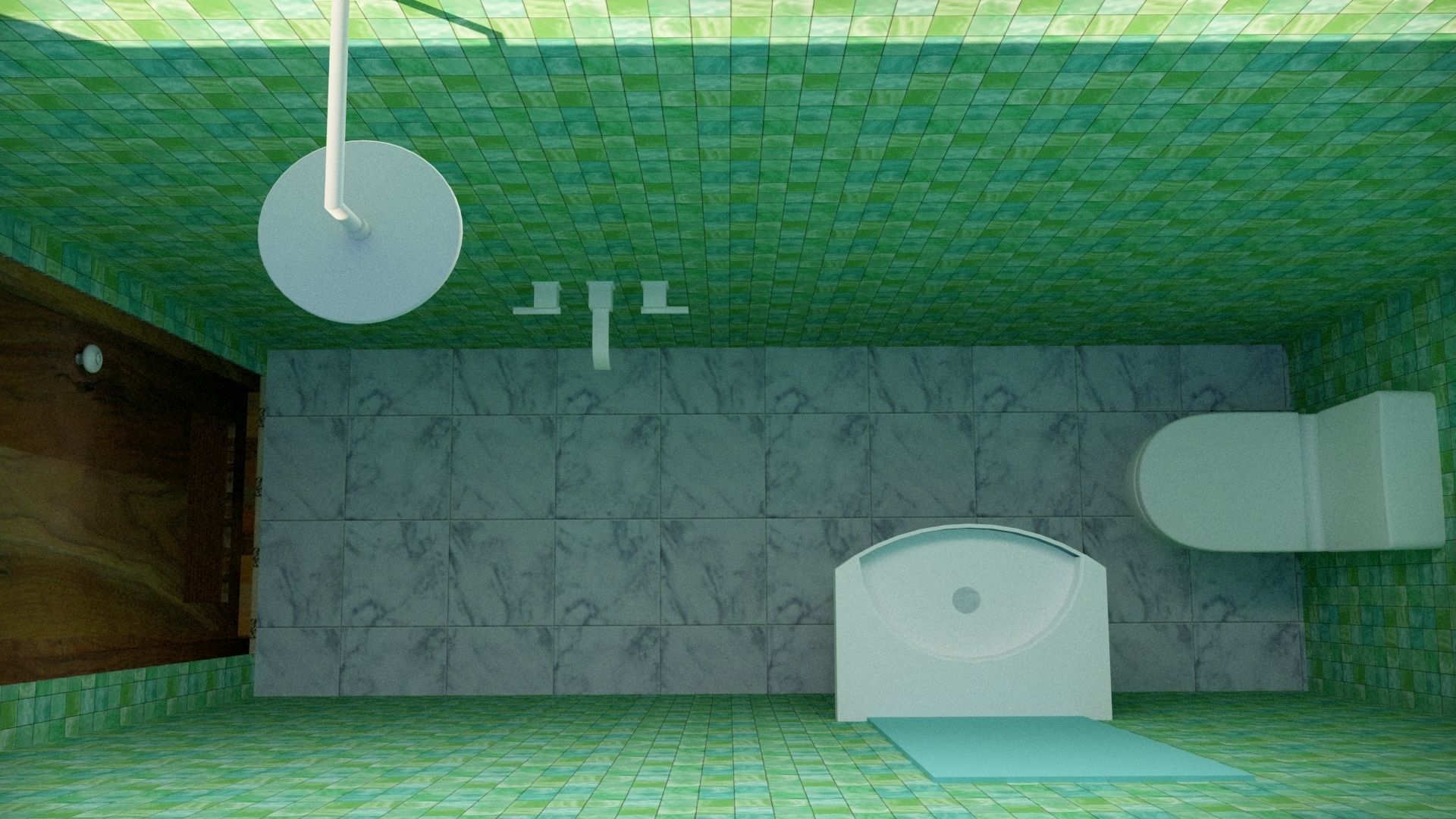 House 3D sketch up model 3D model_5