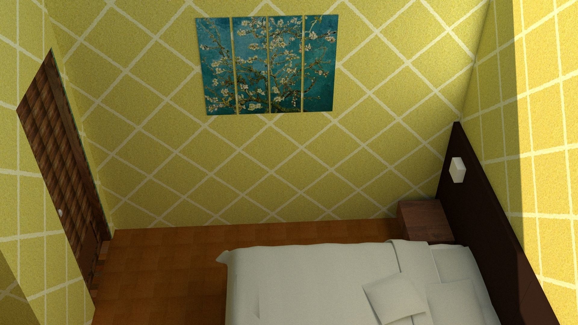 House 3D sketch up model 3D model_12