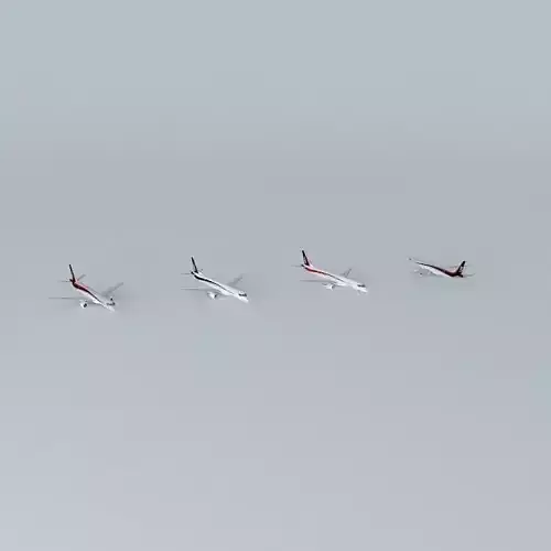 Mitsubishi MRJ 90STD Development Aircraft Fleet Line up 2016