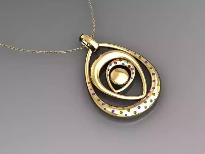 H272- Diamond NECKLACE 