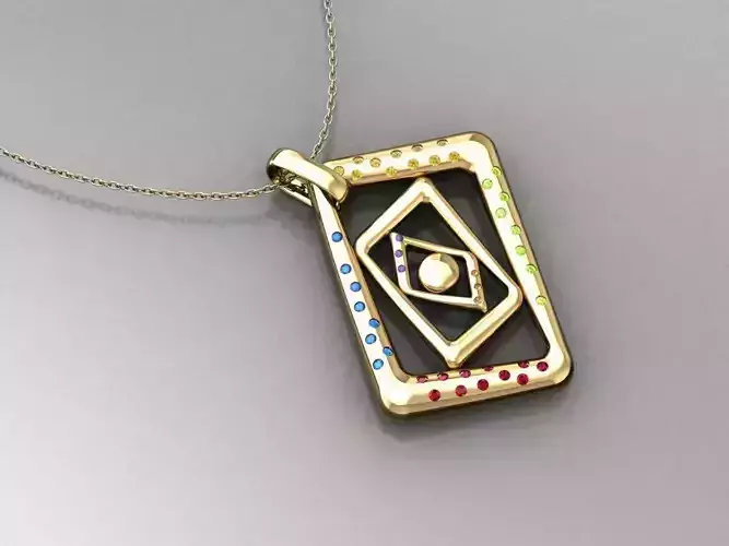 H273- Diamond NECKLACE 