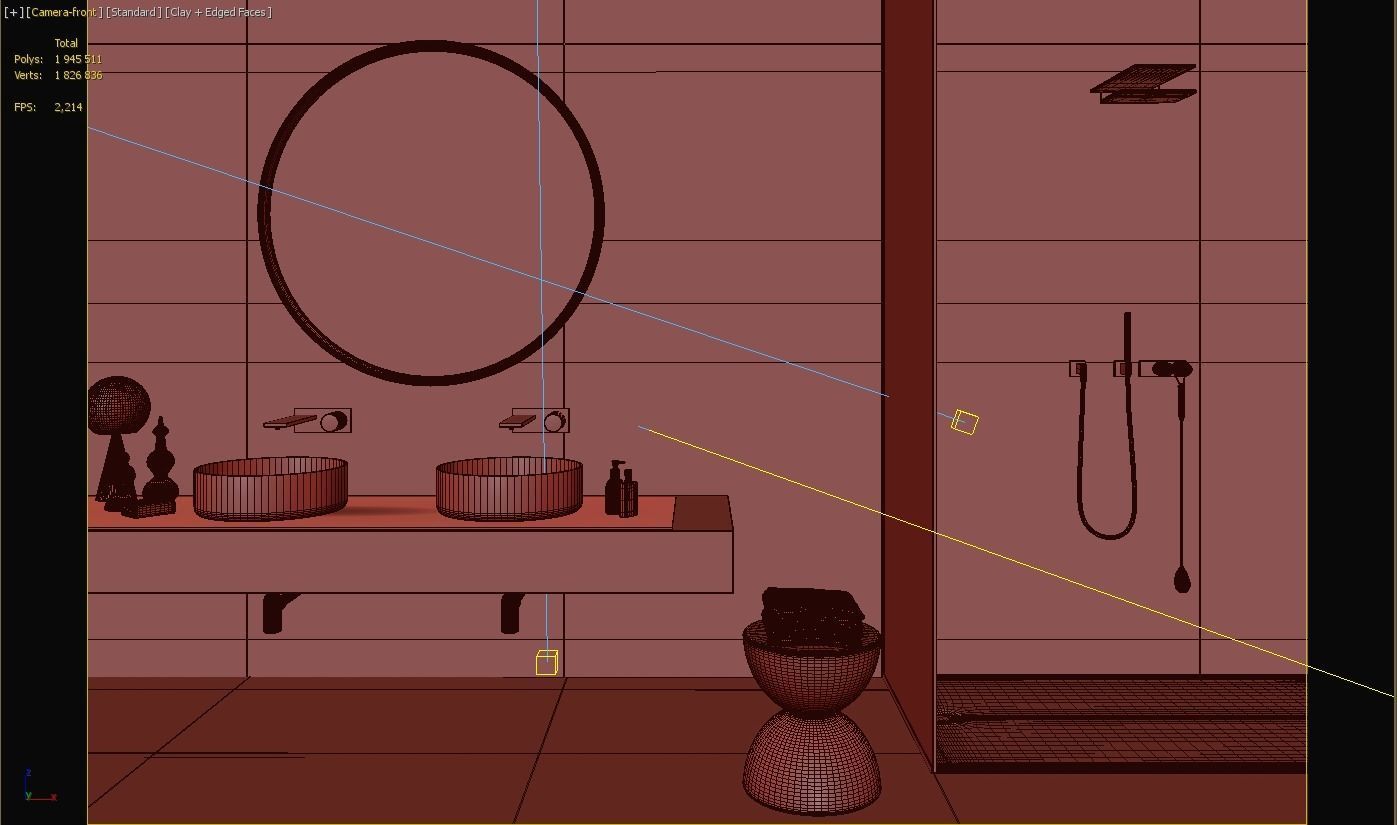 Bathroom River from FLAVIKER CATALOG 3D model_5