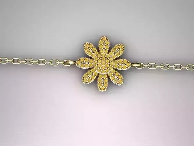 H276- Diamond NECKLACE 