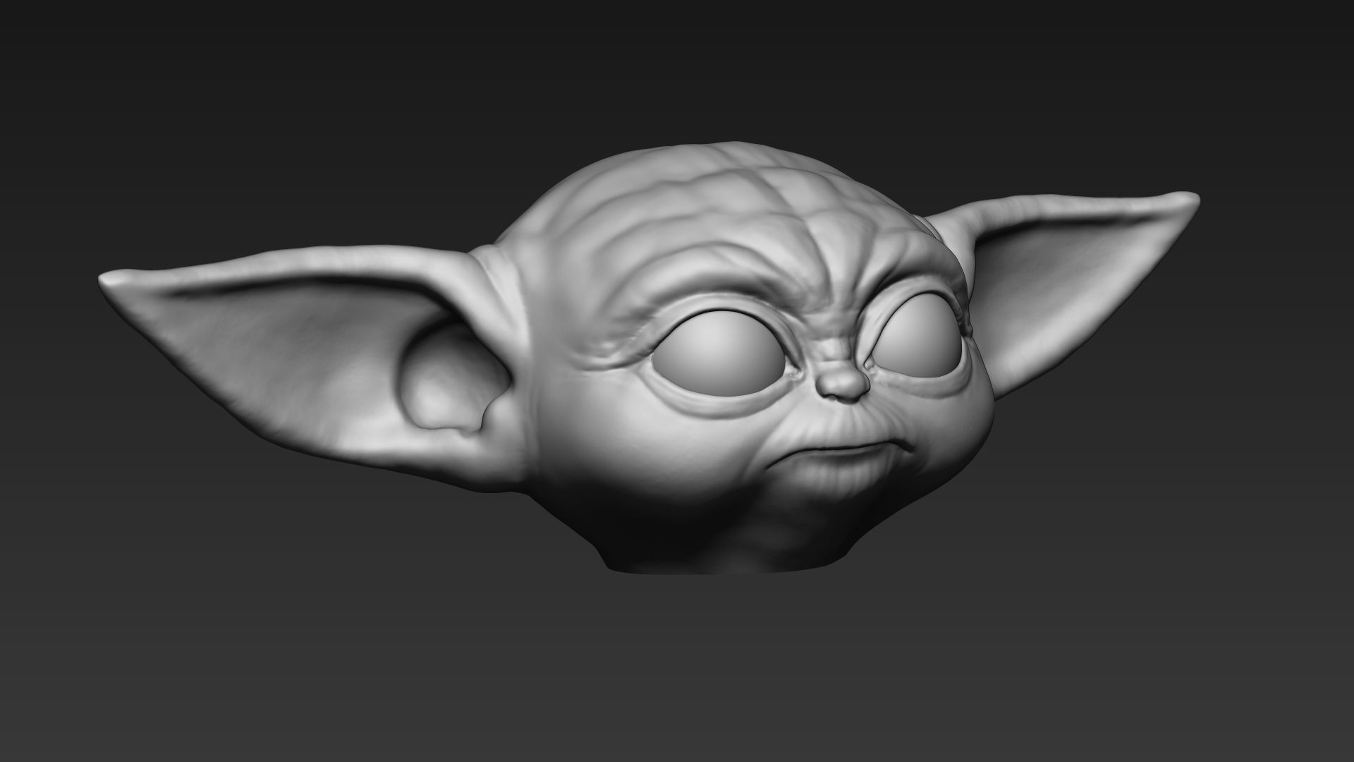 Baby Yoda - Star Wars The Mandalorian 3D print model_7