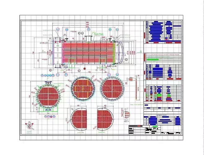 HEAT EXCHANGER - SURFACE AREA 255 m2