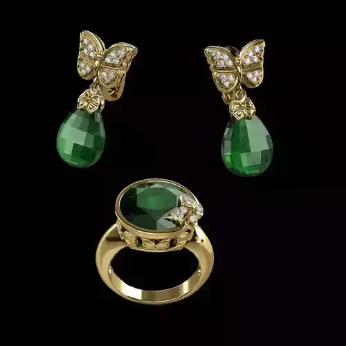 Ring and Earrings 47