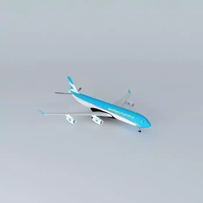 Aerolineas Argentinas A340 343X 2013 Free 3D model