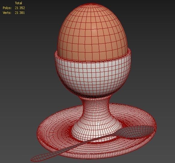 The Egg Holder 3D model_5