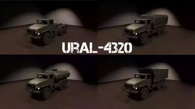 Ural-4320 military truck