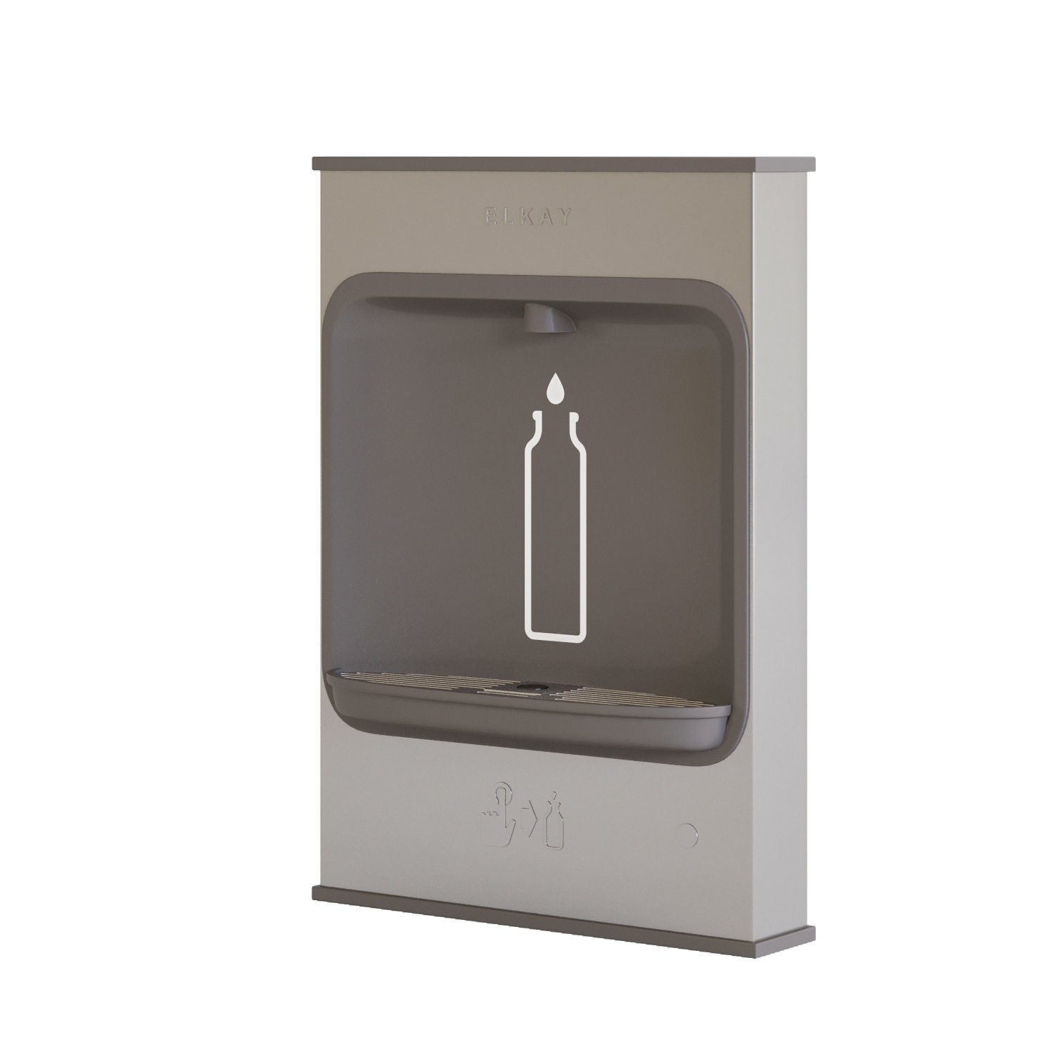 EMASM water dispenser with bottle holder 3D model_4