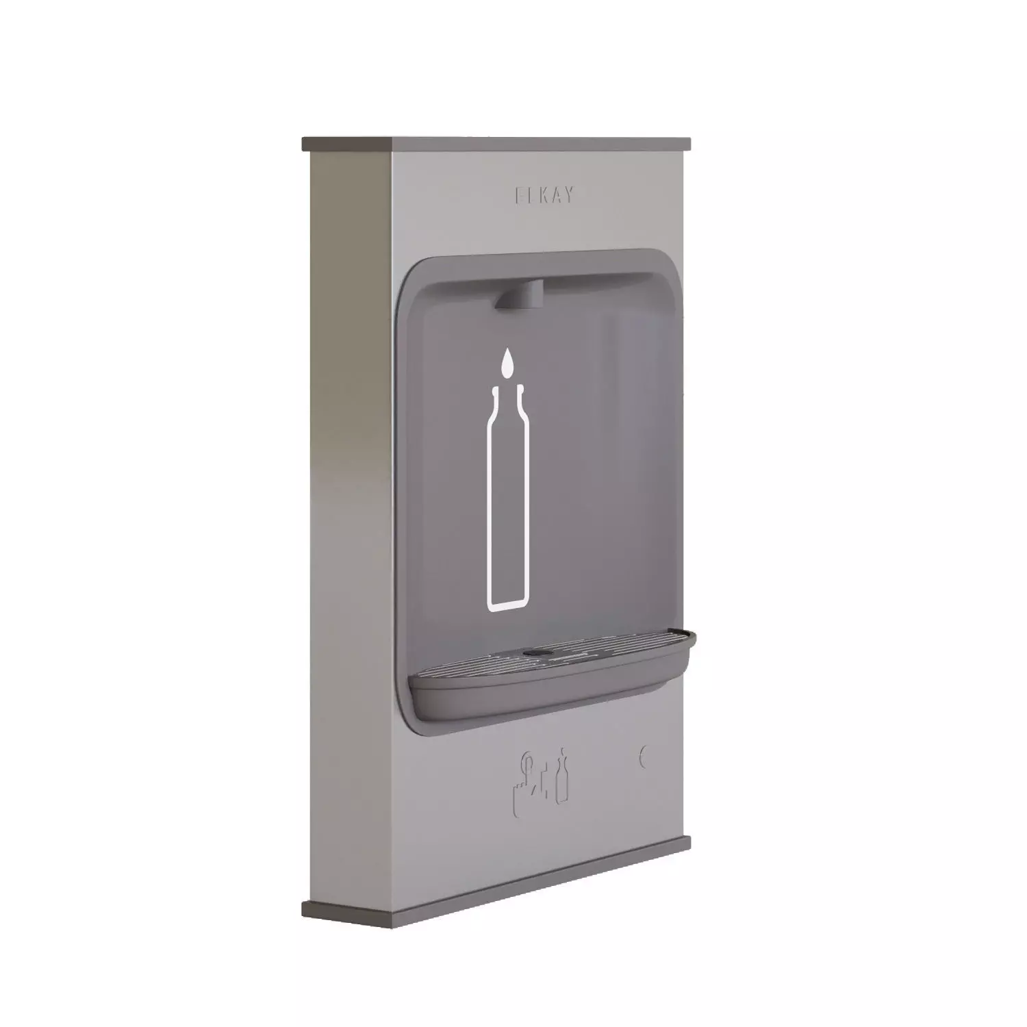 EMASM water dispenser with bottle holder 3D model_0