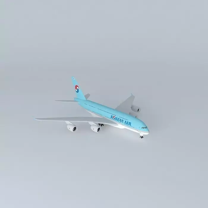Korean Air Korean Air Airbus A380 861 2013 Free 3D model