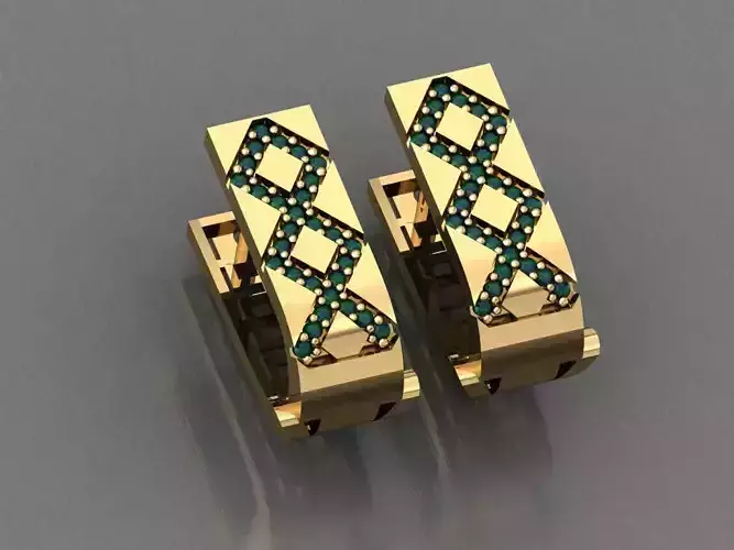 Y02- Diamond Earring
