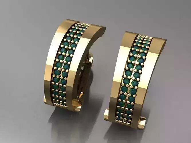 Y04- Diamond Earring