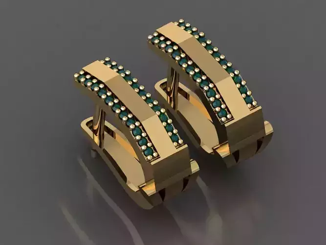 Y07- Diamond Earring