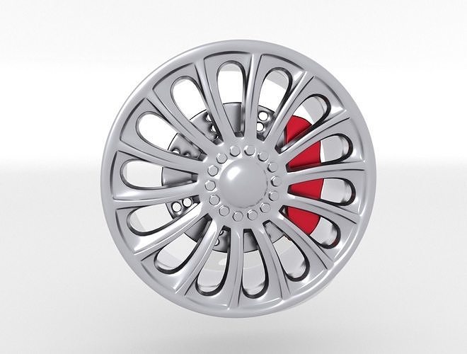 CAR RIM 3D model | CGTrader