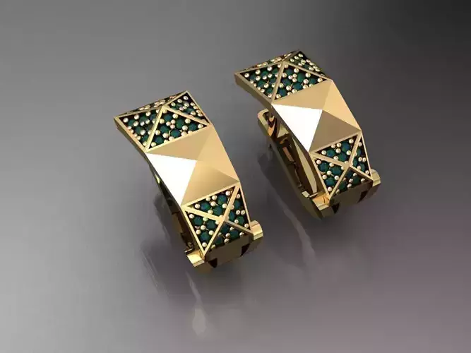 Y08- Diamond Earring