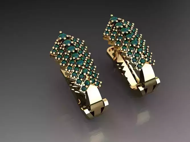 Y12- Diamond Earring