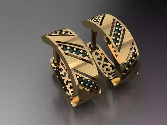 Y13- Diamond Earring