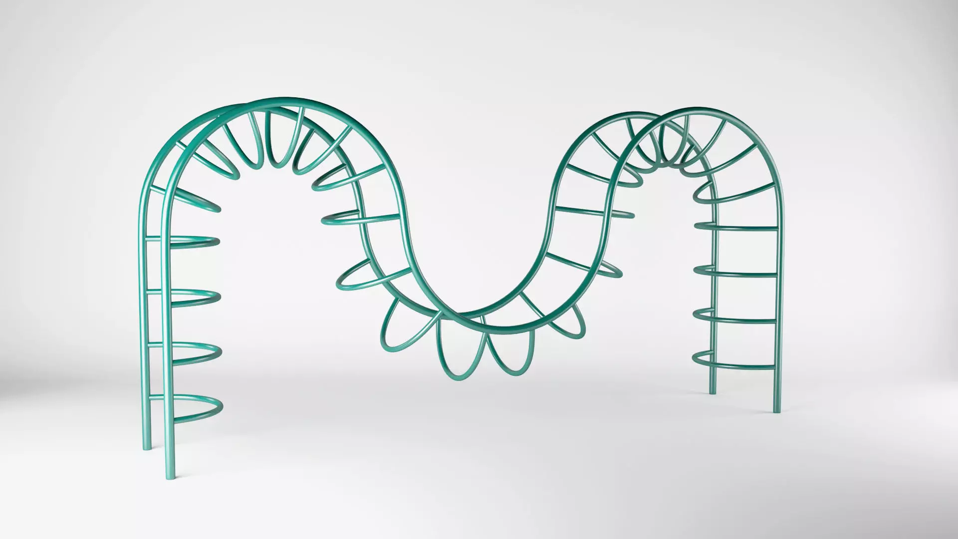 Playground Monkey Bars 3D model