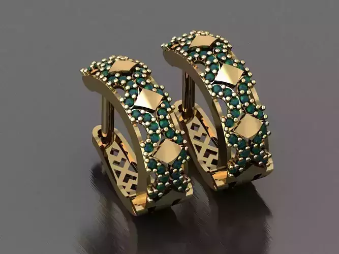 Y17- Diamond Earring