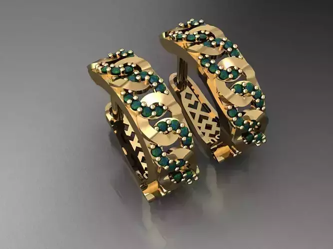 Y21- Diamond Earring