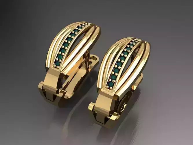 Y22- Diamond Earring