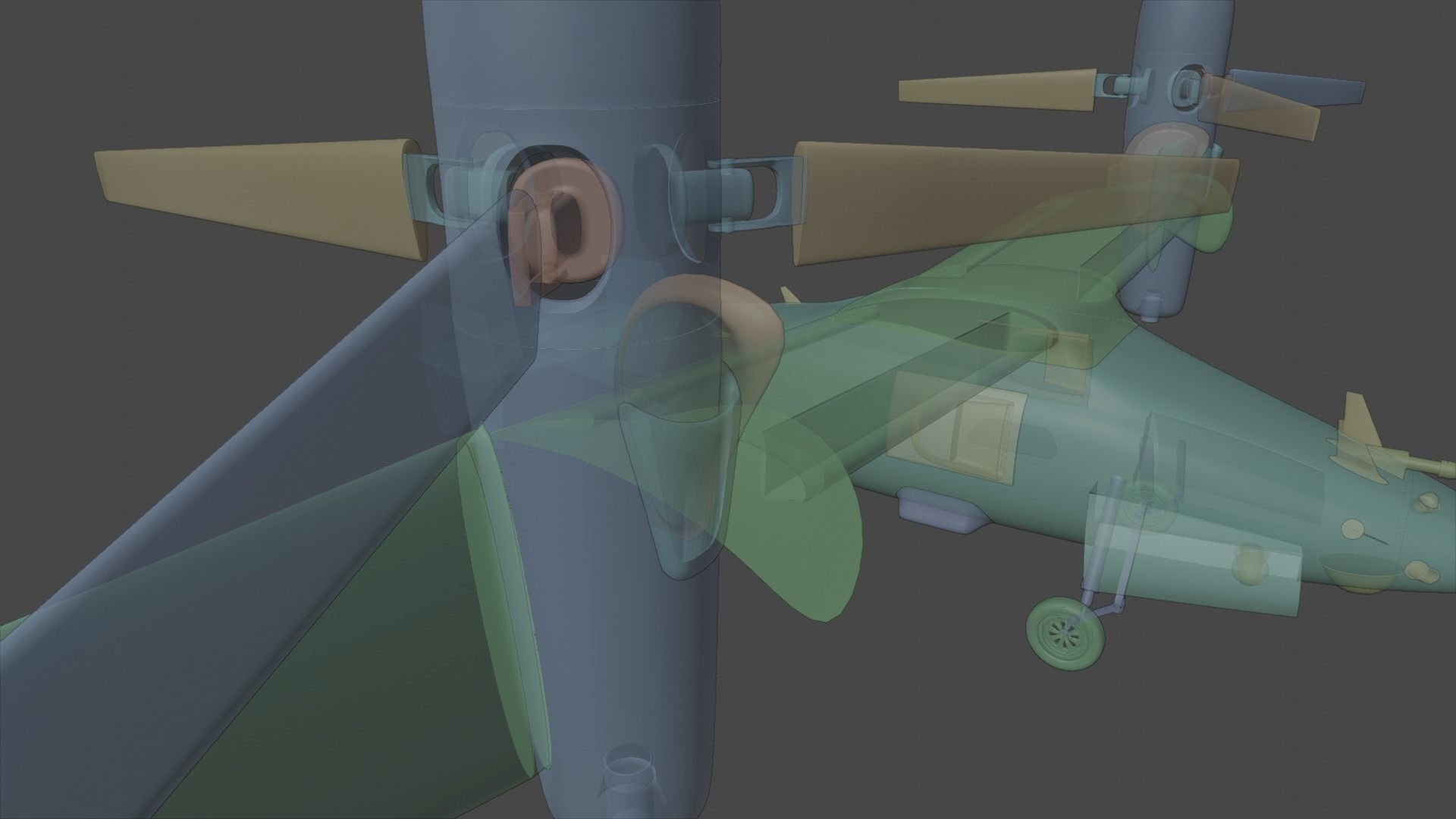 BELL V-247 VIGILANT - THE MEGA DO-IT-ALL TILTROTOR DRONE - 3D model_30