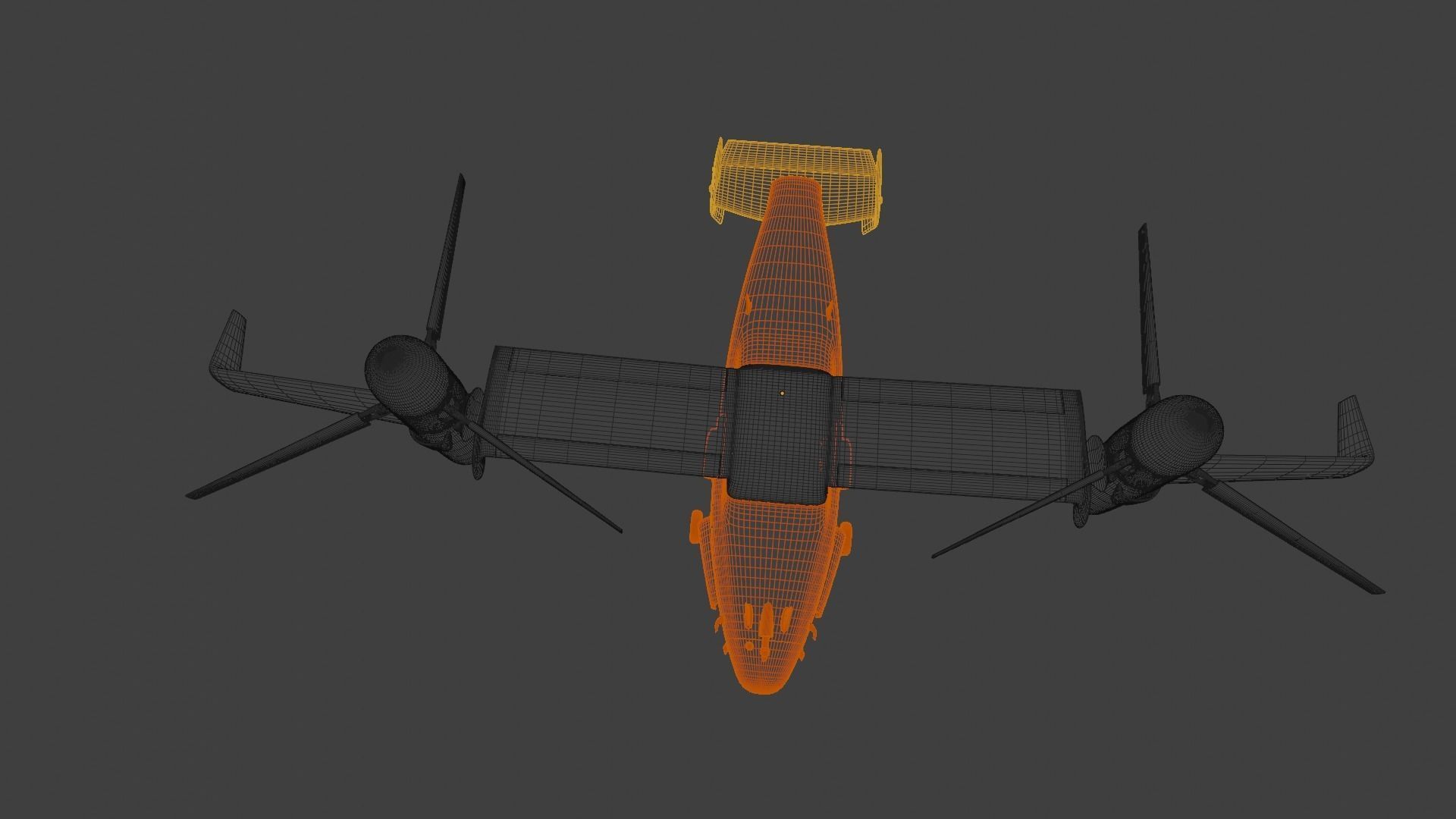 BELL V-247 VIGILANT - THE MEGA DO-IT-ALL TILTROTOR DRONE - 3D model_14
