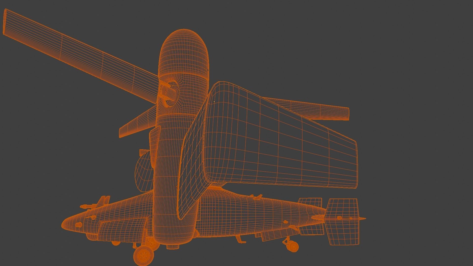 BELL V-247 VIGILANT - THE MEGA DO-IT-ALL TILTROTOR DRONE - 3D model_16