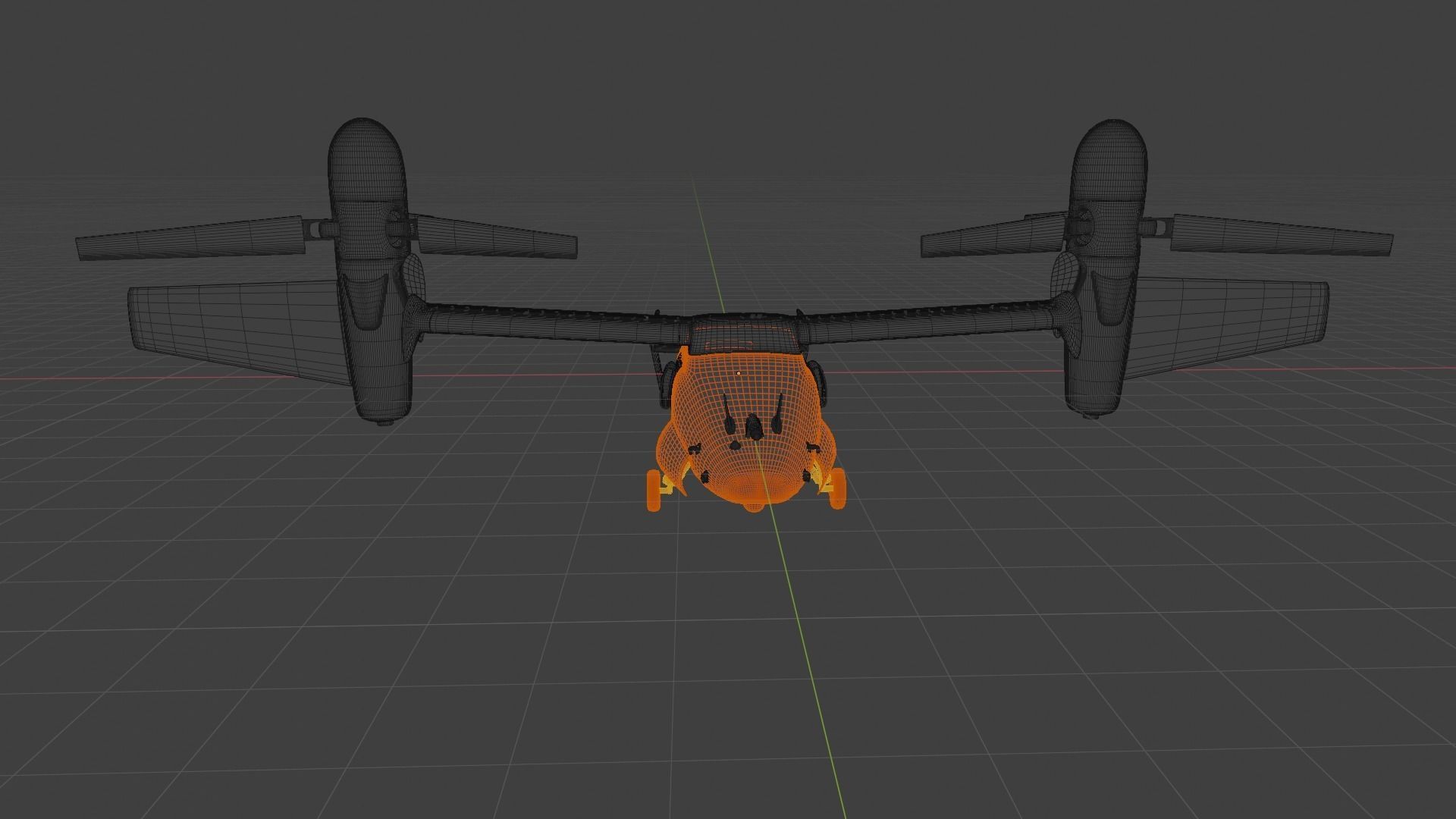 BELL V-247 VIGILANT - THE MEGA DO-IT-ALL TILTROTOR DRONE - 3D model_10