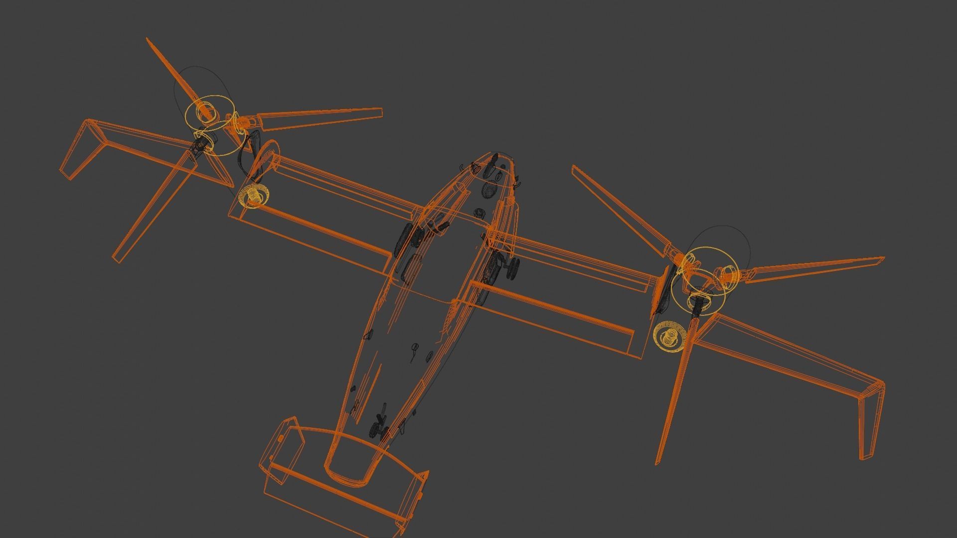 BELL V-247 VIGILANT - THE MEGA DO-IT-ALL TILTROTOR DRONE - 3D model_12