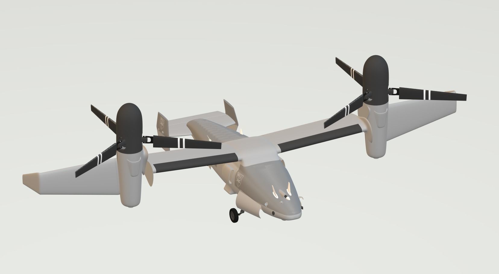 BELL V-247 VIGILANT - THE MEGA DO-IT-ALL TILTROTOR DRONE - 3D model_20