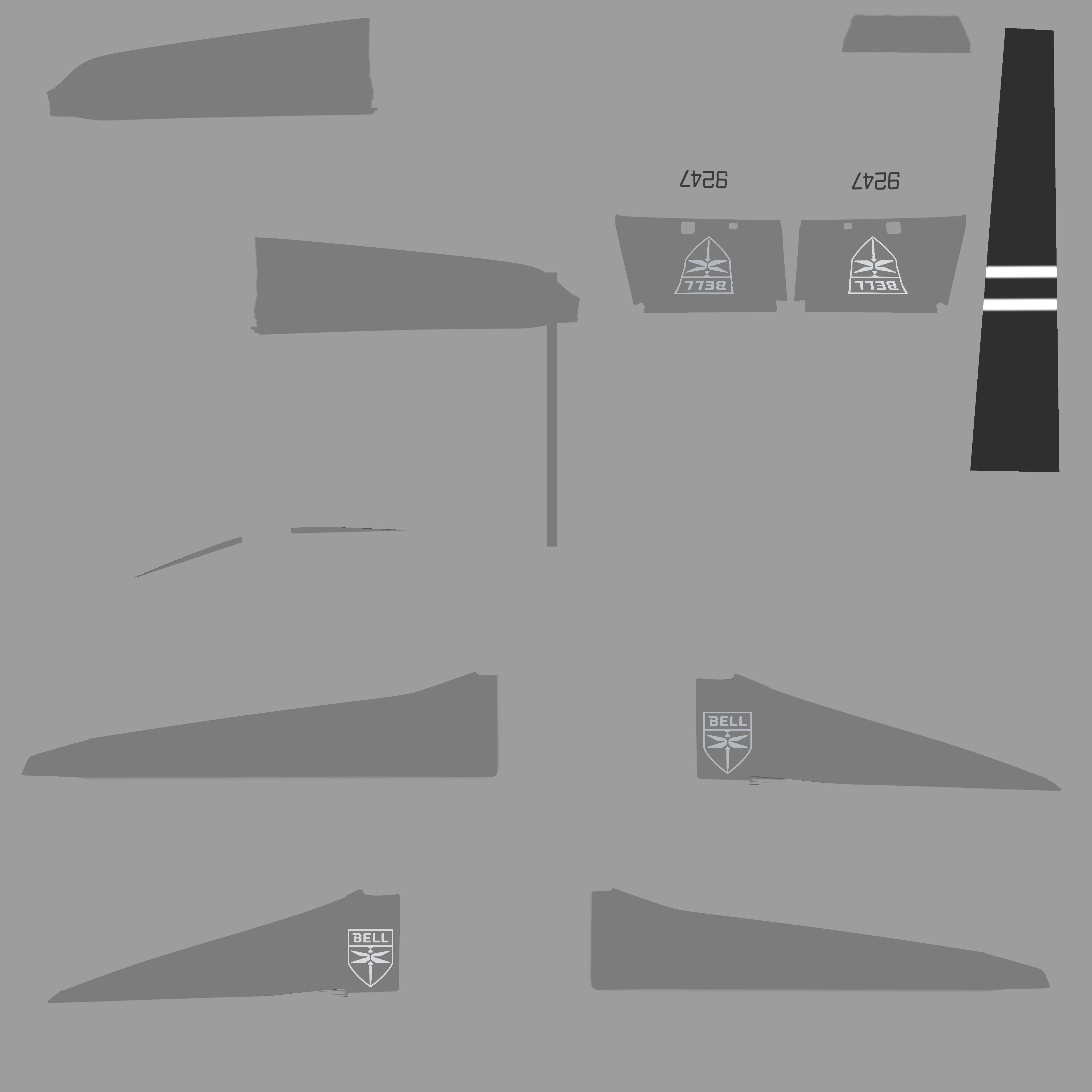 BELL V-247 VIGILANT - THE MEGA DO-IT-ALL TILTROTOR DRONE - 3D model_21