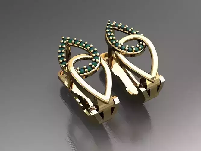 Y33- Diamond Earring