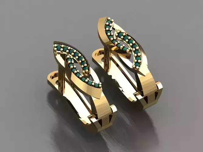 Y34- Diamond Earring