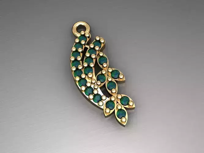 Y45- Diamond earring