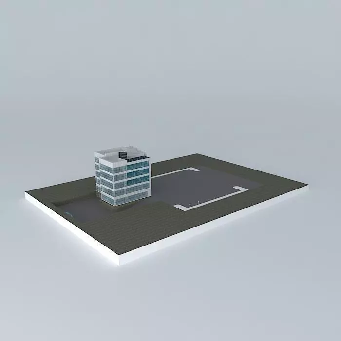 NEG Design Building Free 3D model