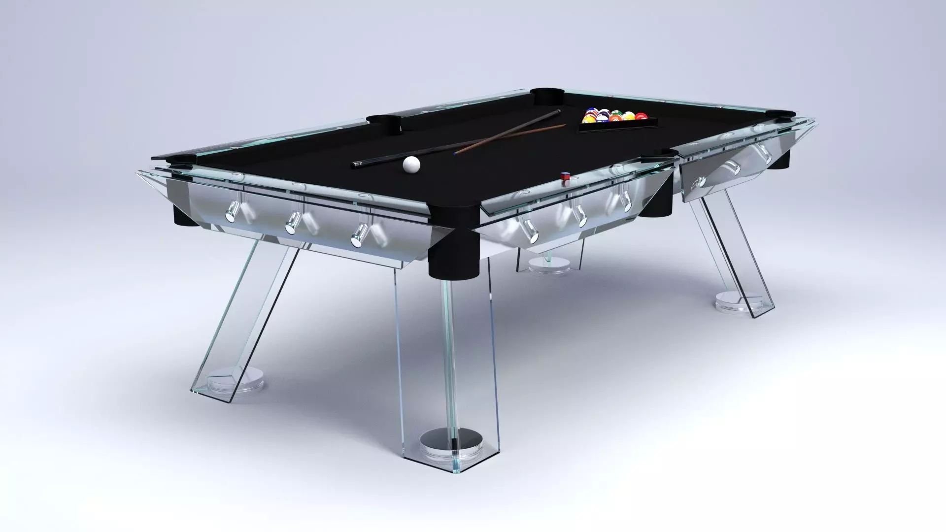 Billiard table 3D model