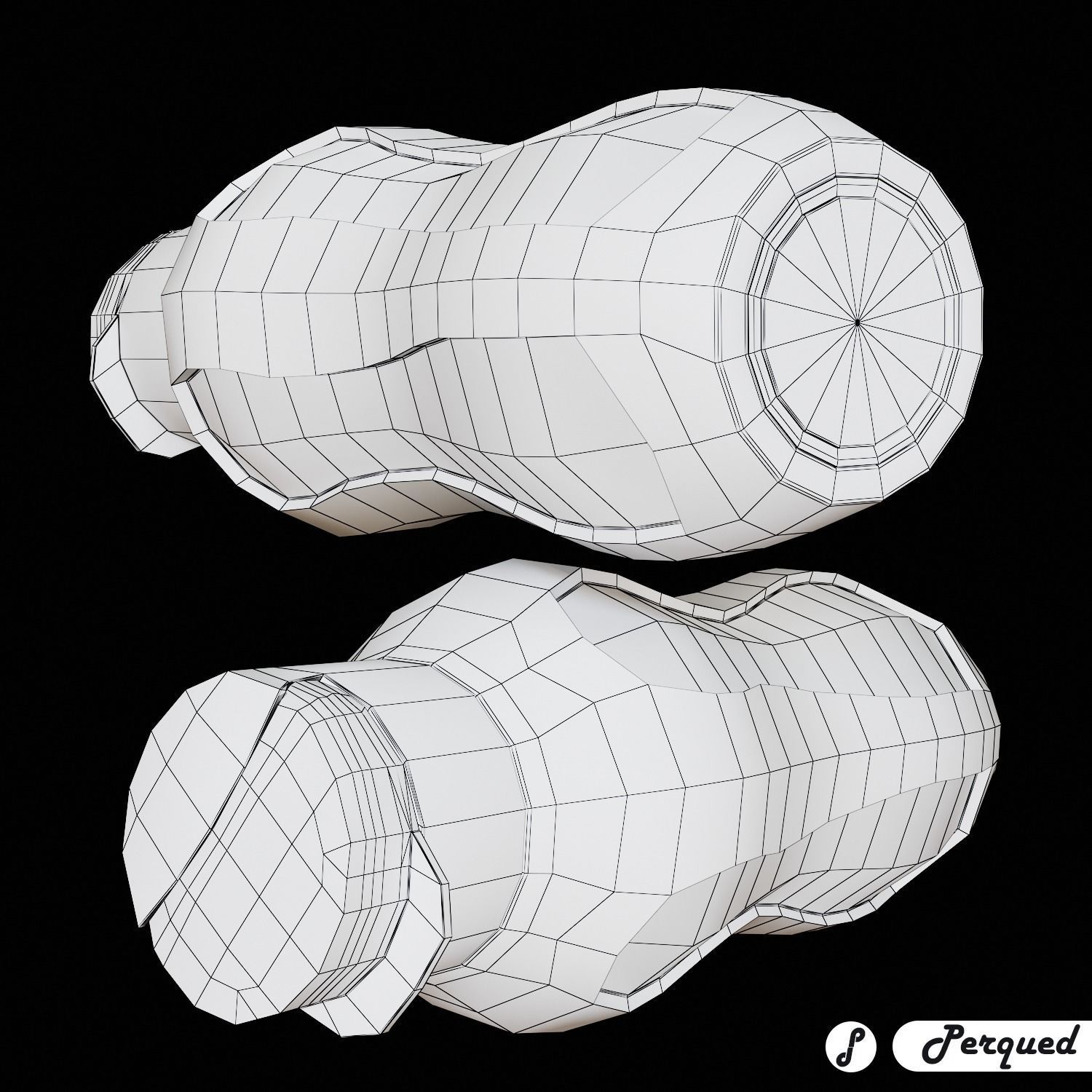 Tupperware Inspired Water Bottle 3D model_3