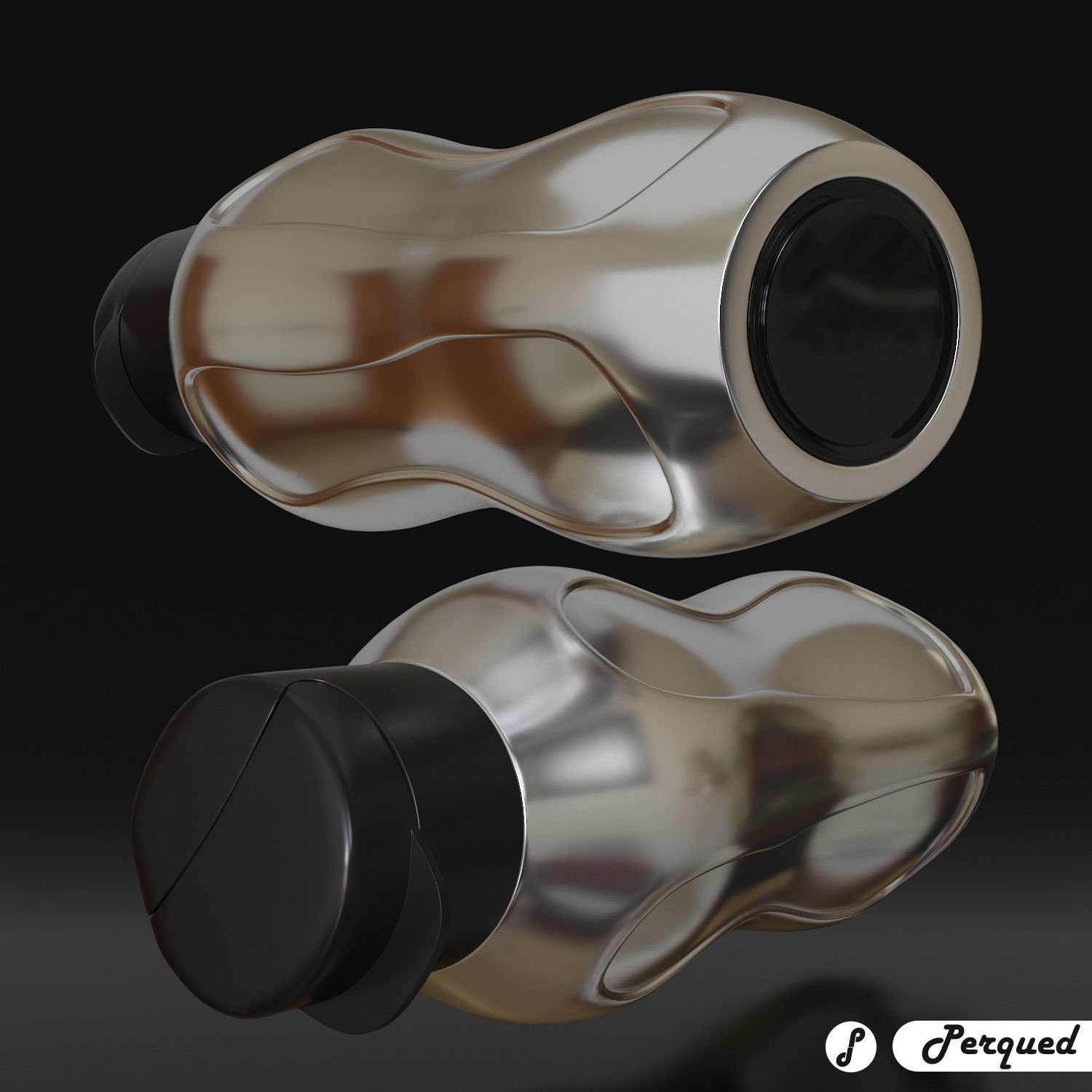 Tupperware Inspired Water Bottle 3D model_1