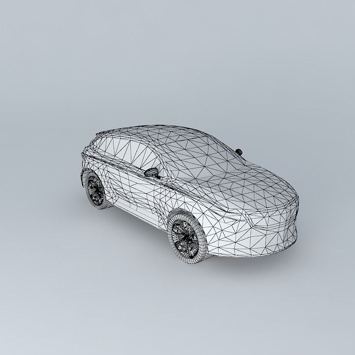 Car Suv template Free 3D model_3