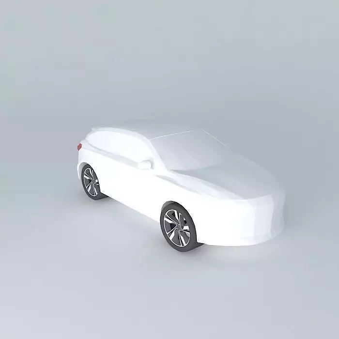 Car Suv template Free 3D model_0