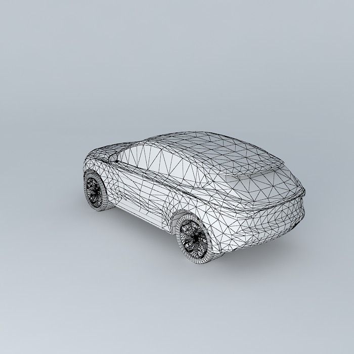 Car Suv template Free 3D model_4