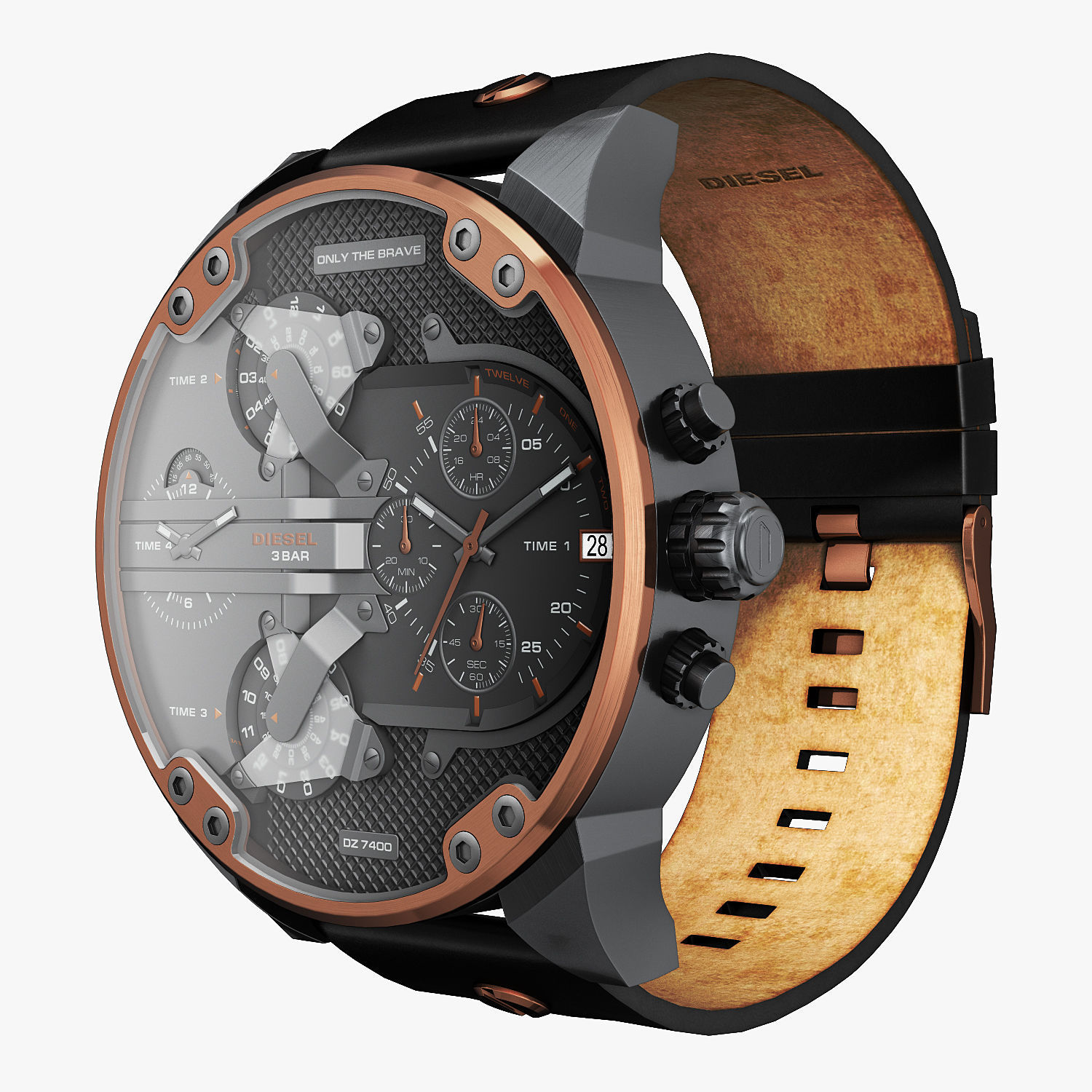 Diesel mr daddy dz 7400 3D model_1