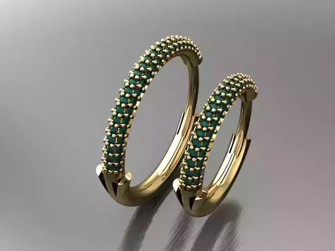 Y66- Diamond Cartilage earrings