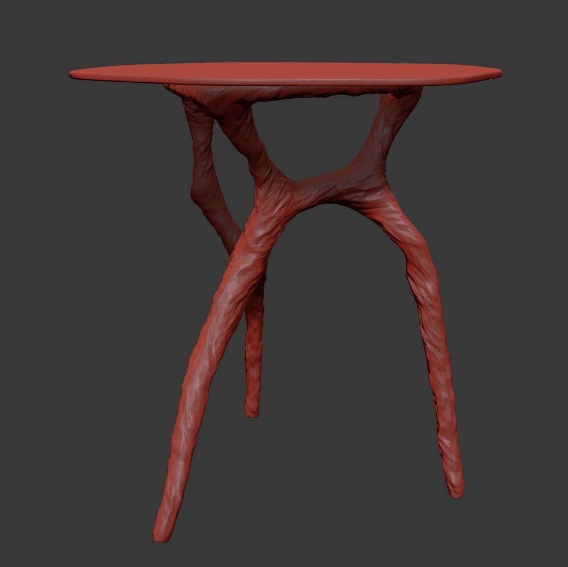 Coffee table by Charles Trevelyan 3D model_3