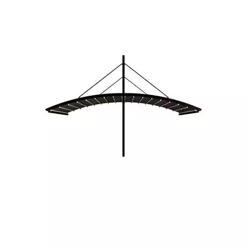 Motorized Pergola 6a rusty iron