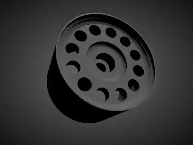 Ronal A1 rims with brakes and tires for Hot Wheels