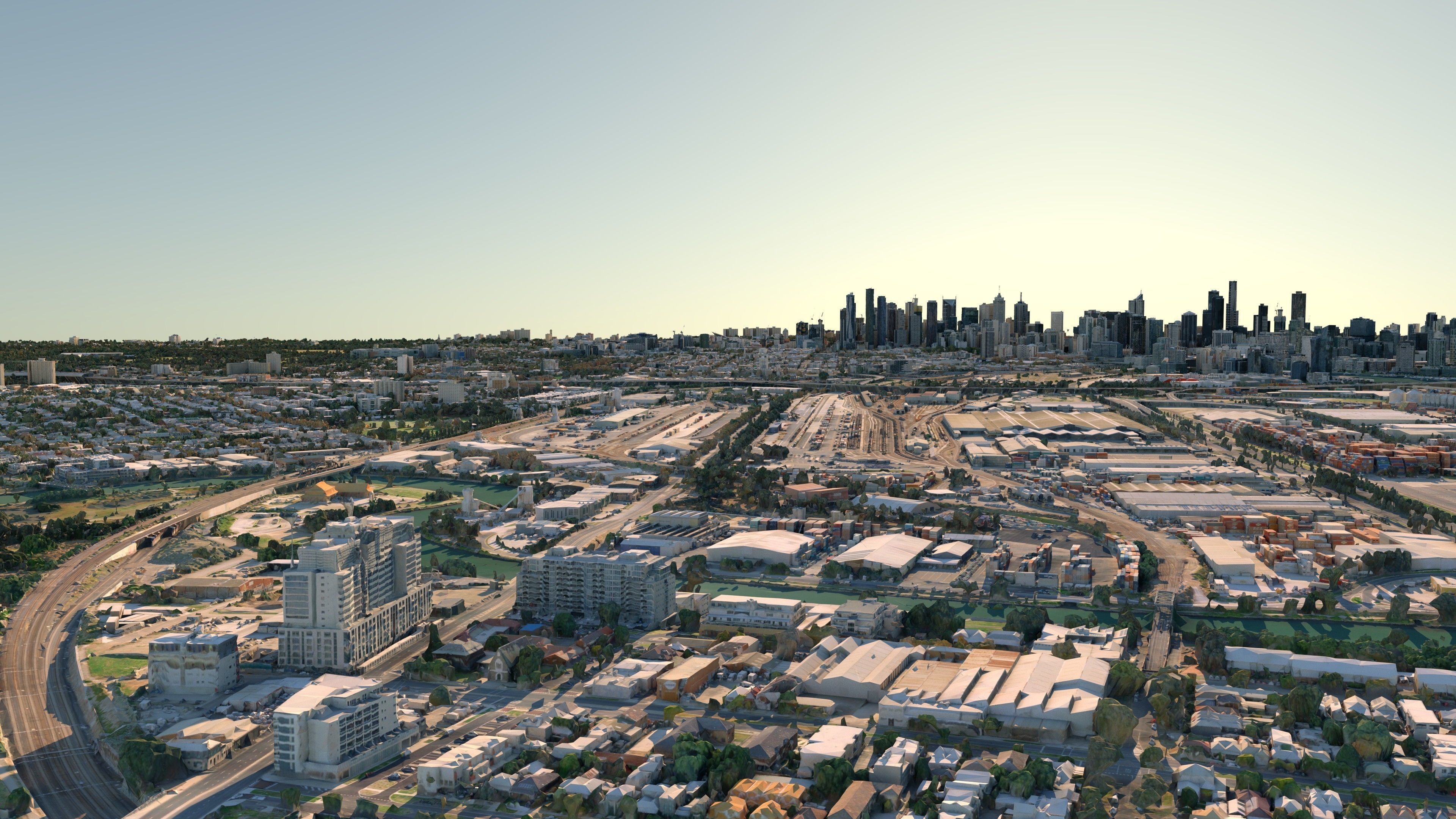 Melbourne 3D Model Scan Low-poly 3D model_18